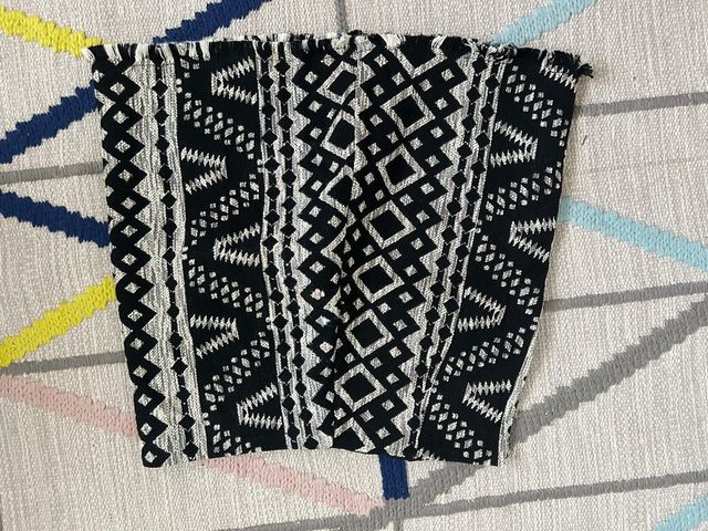 Falda Stradivarius Estampada