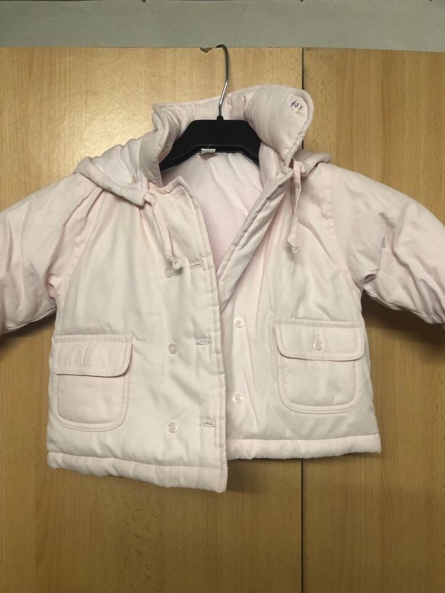 Parka niña Prenatal rosa