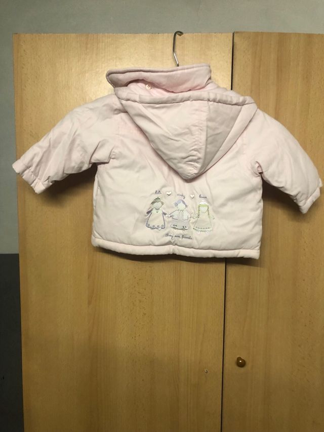 Parka niña Prenatal rosa