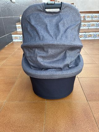 Cesto Capazo Carrito Bebé UPPAbaby Gris
