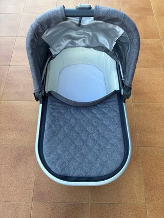 Cesto Capazo Carrito Bebé UPPAbaby Gris