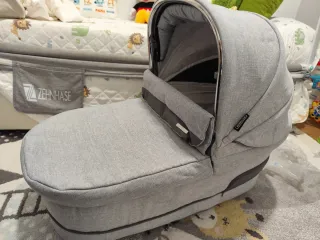 Carro Bebé Bebecar Gris Completo