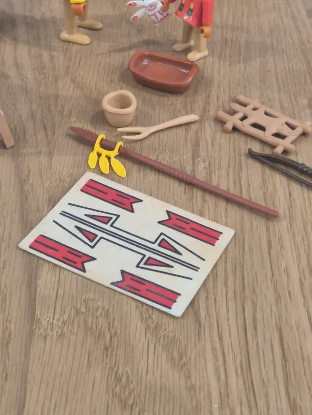 Playmobil Tipi y Figuras Indias