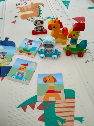 Lego Duplo Animales y Tarjetas