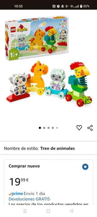 Lego Duplo Animales y Tarjetas