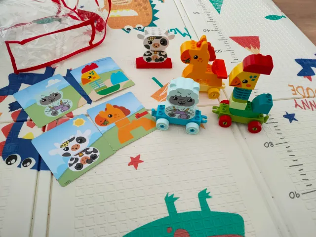 Lego Duplo Animales y Tarjetas