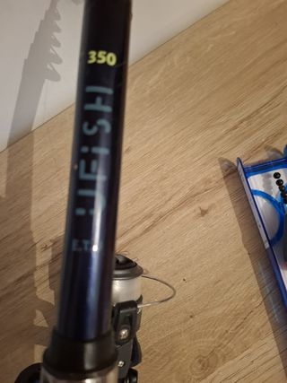 Caña de pescar Decathlon 3,50m + Accesorios