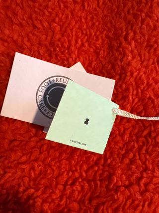 Bufanda Tous Naranja y Negra