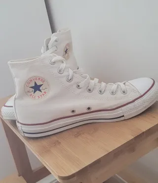 Converse Blancas Clásicas Talla 40