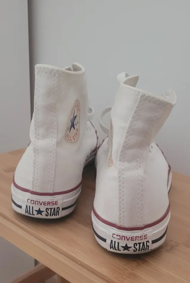 Converse Blancas Clásicas Talla 40