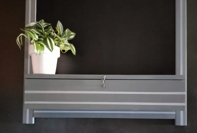 Pizarra cocina o h.infantil  con cajón de madera