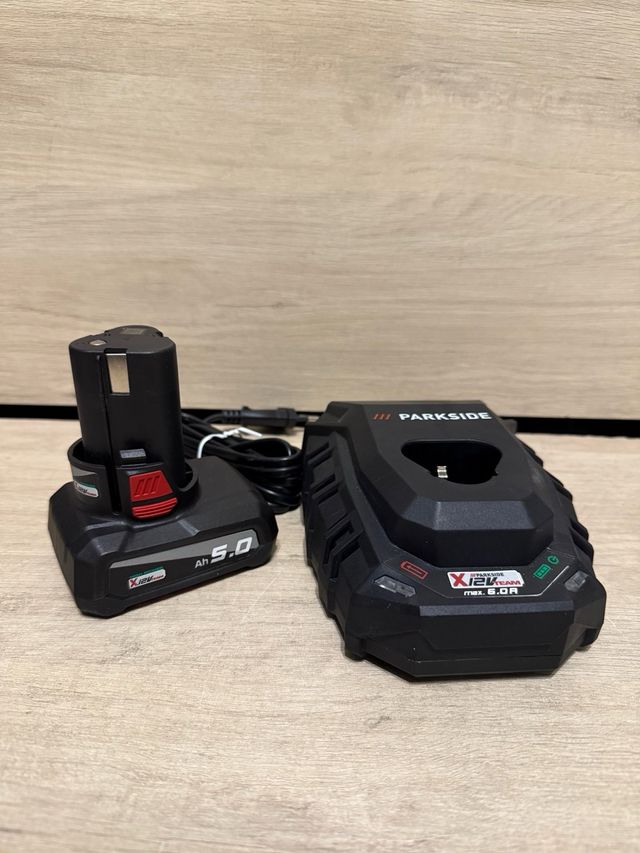 Pack Batería y Cargador Parkside 12V