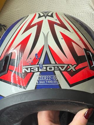 Casco de moto integral