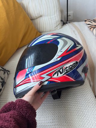 Casco de moto integral