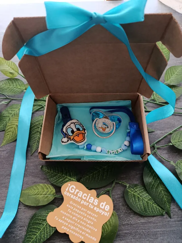 Chupete Disney Donald y Mickey Bebé Regalo