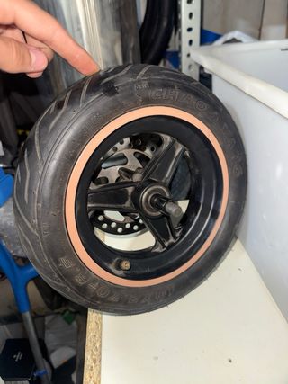 Rueda Delantera Cecotec con Disco