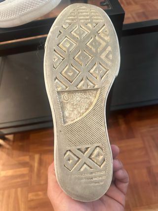 Converse All Star Blancas Piel