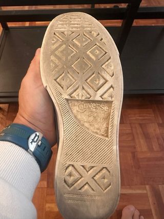 Converse All Star Blancas Piel