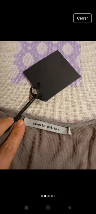 Jersey beige talla M