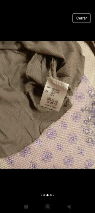 Jersey beige talla M