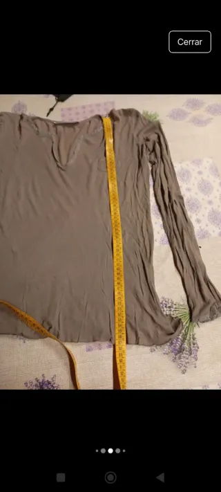 Jersey beige talla M