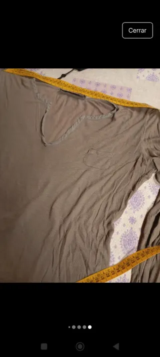 Jersey beige talla M