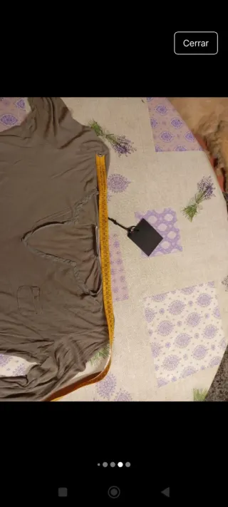 Jersey beige talla M