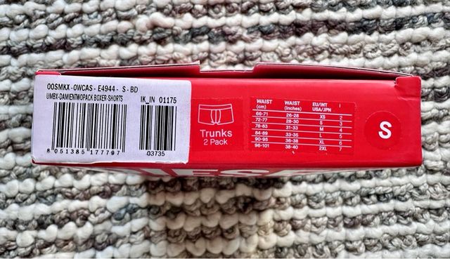 Pack 2 Calzoncillos Diesel Talla S Camuflaje y Neg