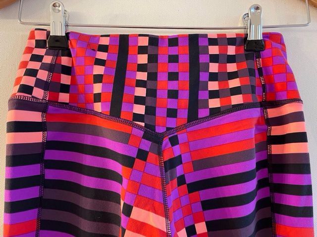 Nike Dri-Fit Leggings Morado/Rojo Talla S