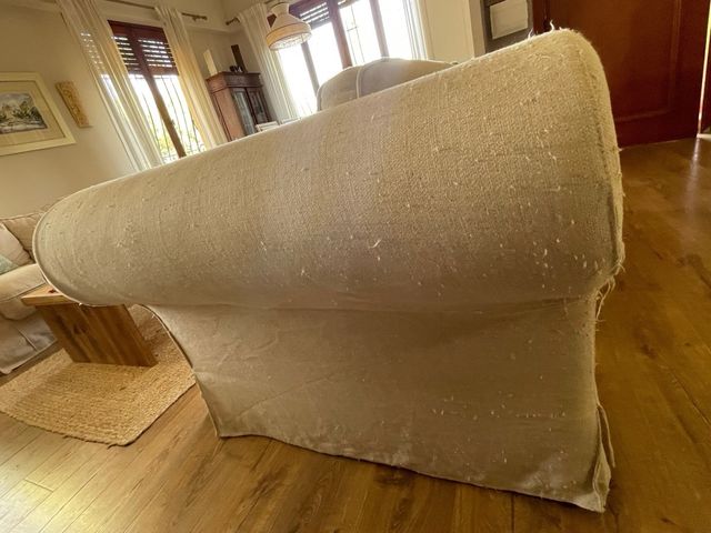 Conjunto 2 sofás personalizados con encanto