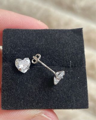 Orecchini Cuore Argento 925