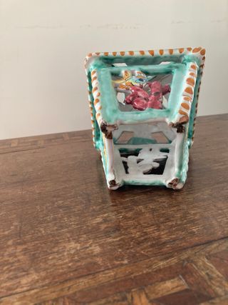 Lanterne ceramica Vietri vintage