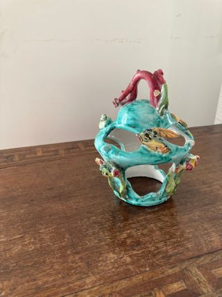 Lanterne ceramica Vietri vintage