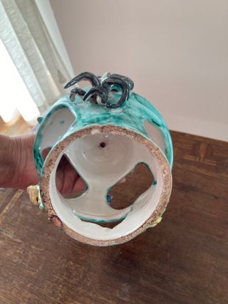 Lanterne ceramica Vietri vintage