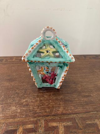 Lanterne ceramica Vietri vintage