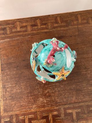 Lanterne ceramica Vietri vintage