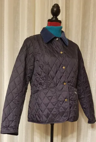 Anorak acolchado Barbour azul