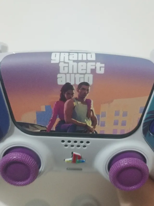 Mando PS5 GTA con joysticks TMR magnéticos