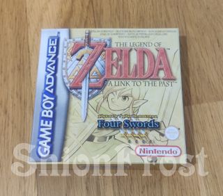 Scatola Zelda: A Link to the Past Four Swords GBA