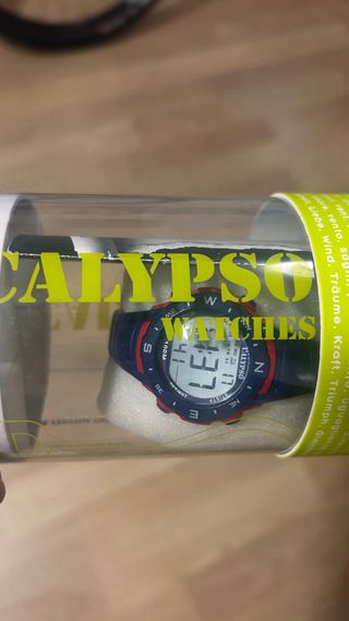 Reloj Calypso Infantil Digital Azul