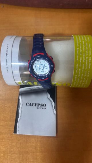 Reloj Calypso Infantil Digital Azul
