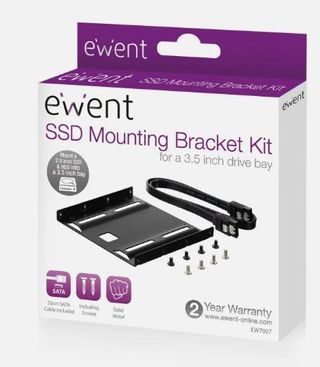 KIT MONTAGGIO SSD PER SSD/HDD DA 2,5" EWENT nuovo