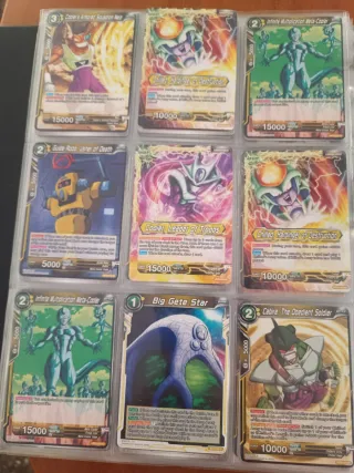 Cartas Dragon Ball Colección