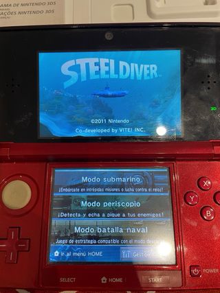 Steel Diver Nintendo 3DS