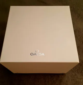 Omega Reloj Hombre Azul/Plateado