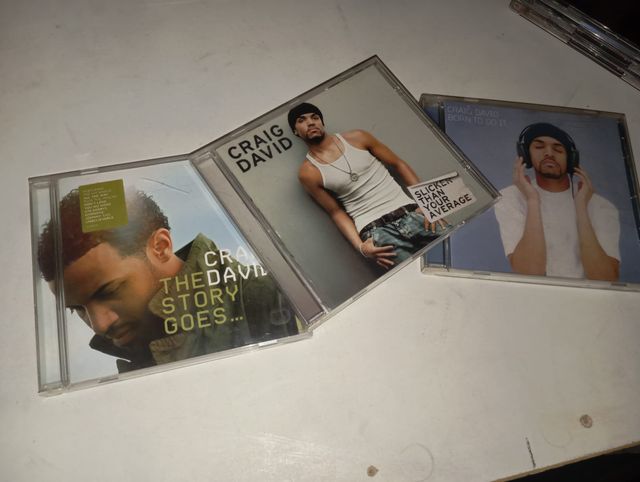 Craig David CDs: Slicker Than Your Average, Born t