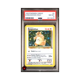 Kangaskan Holo #5 PSA8 - Pokemon Jungle Set  1999