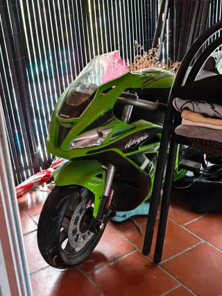 Moto Eléctrica Infantil Kawasaki Ninja