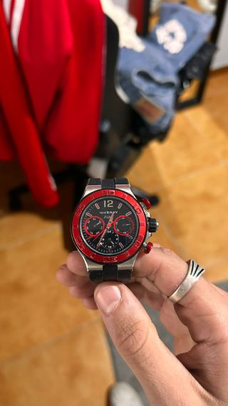 Reloj Viceroy Cronógrafo Negro y Rojo
