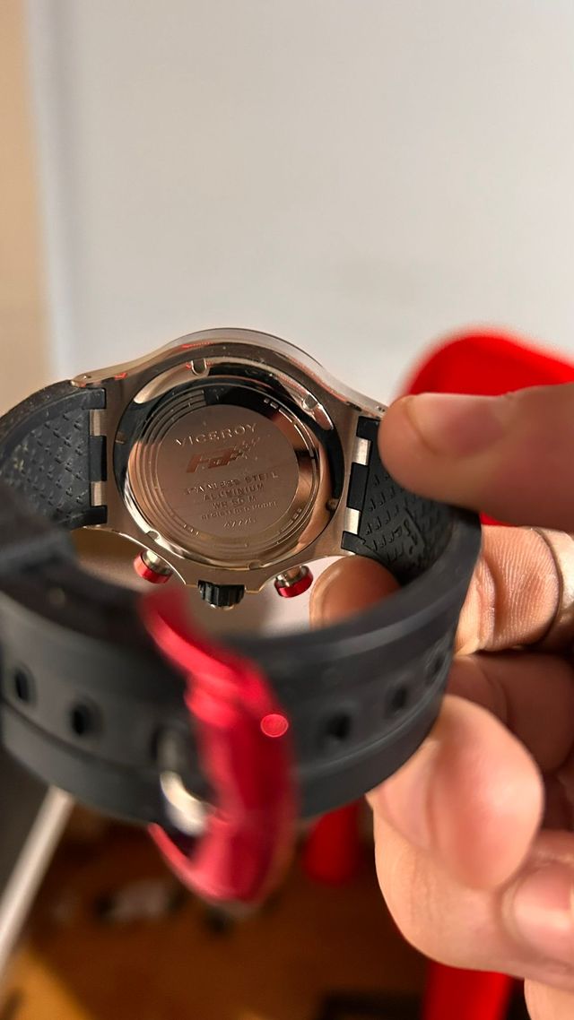 Orologio Viceroy Cronografo Nero e Rosso